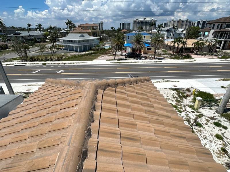residential roof replacement by Hloska Roofing in Fort Myers Beach