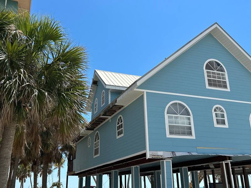 roofing project near Estero Blvd in Fort Myers Beach