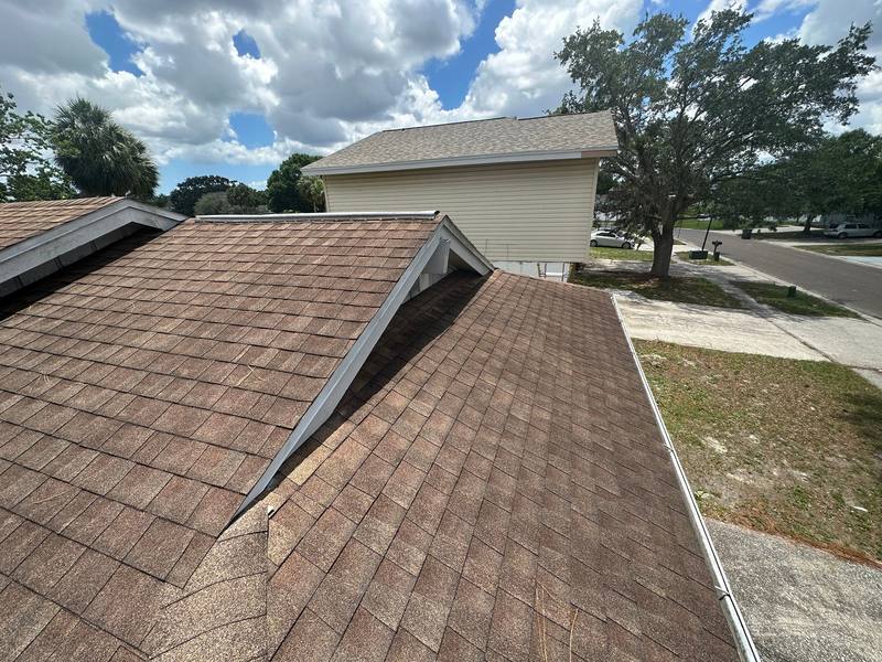 completed roofing project in Tampa FL