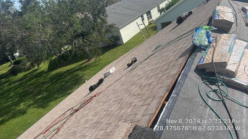 roof replacement in Trinity, Florida