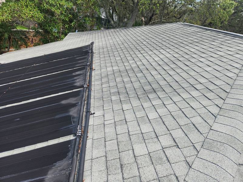 completed roofing project in Trinity FL