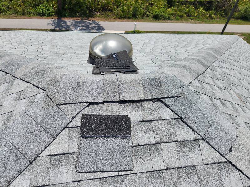 residential roof replacement by Hloska Roofing in Port Charlotte