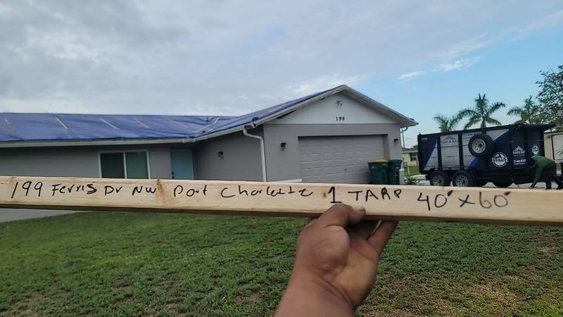 residential roof replacement by Hloska Roofing in Port Charlotte
