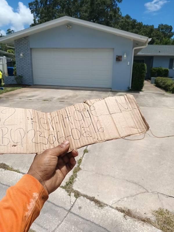 completed roofing project in Largo FL