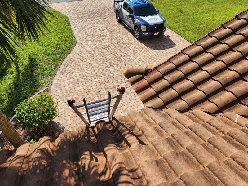 completed roofing project in North Fort Myers FL