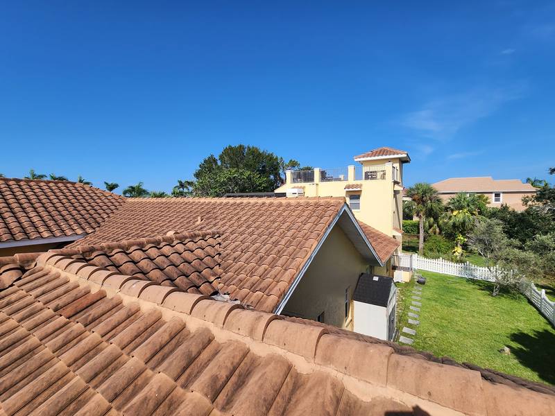 completed roofing project in North Fort Myers FL
