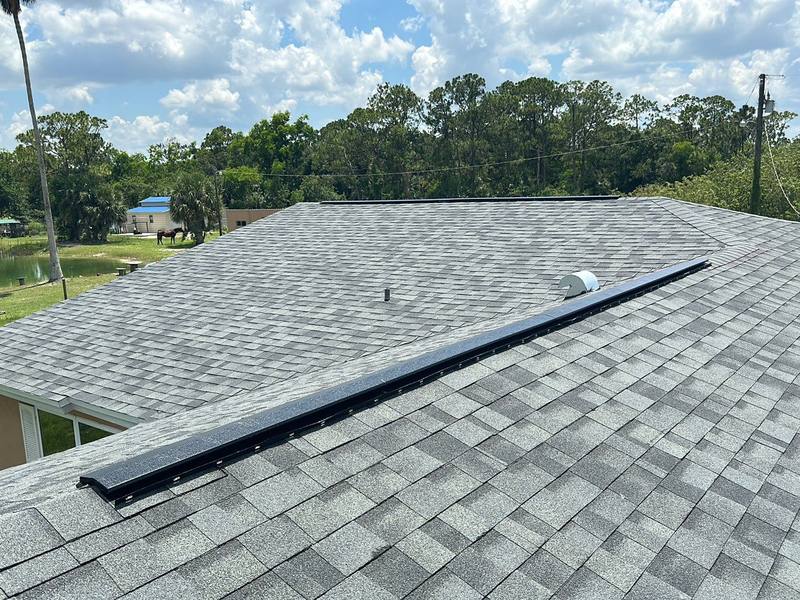 completed roofing project in Fellsmere FL