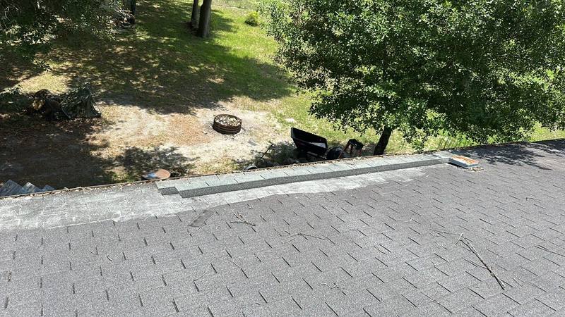 roofing project near Pretty Pond Rd in Zephyrhills