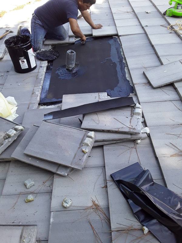completed roofing project in St. Petersburg FL
