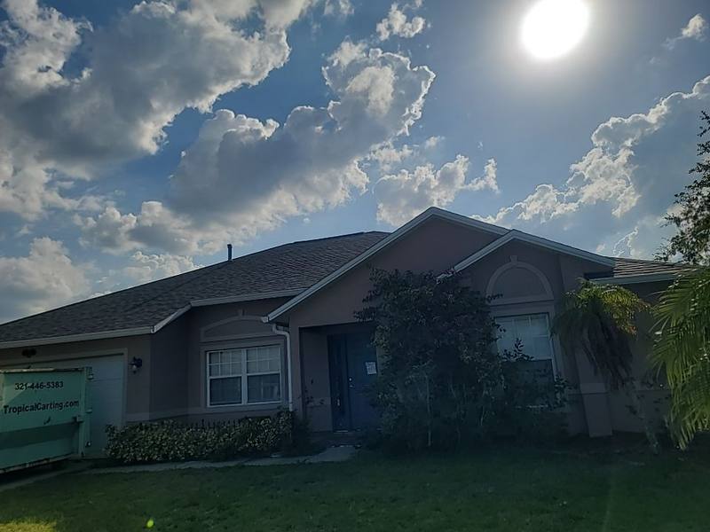 residential roof replacement by Hloska Roofing in Palm Bay