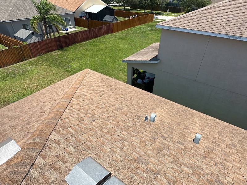 completed roofing project in Gibsonton FL