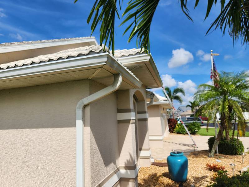 completed roofing project in North Fort Myers FL