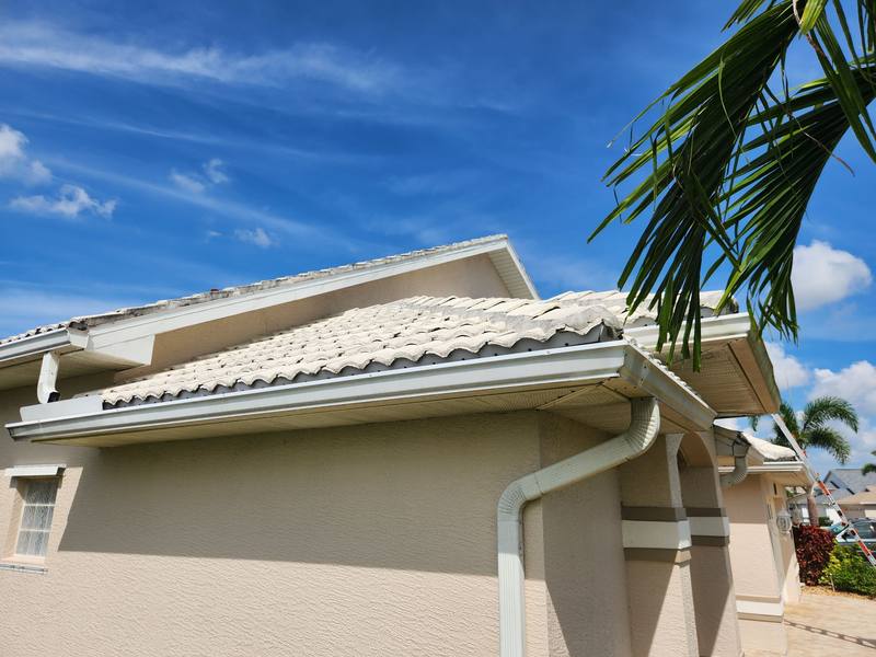 completed roofing project in North Fort Myers FL