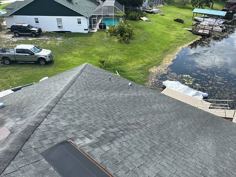 completed roofing project in Land O' Lakes FL