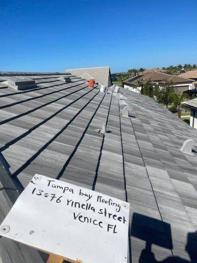 roofing project near Rinella St in Venice