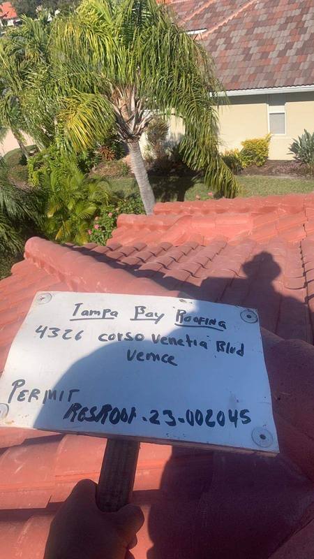residential roof replacement by Hloska Roofing in Venice