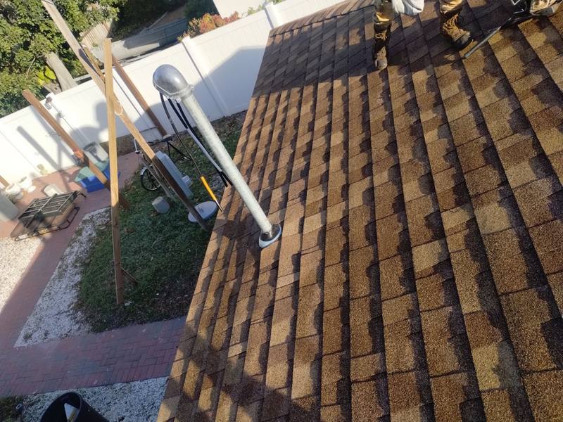 completed roofing project in St. Petersburg FL