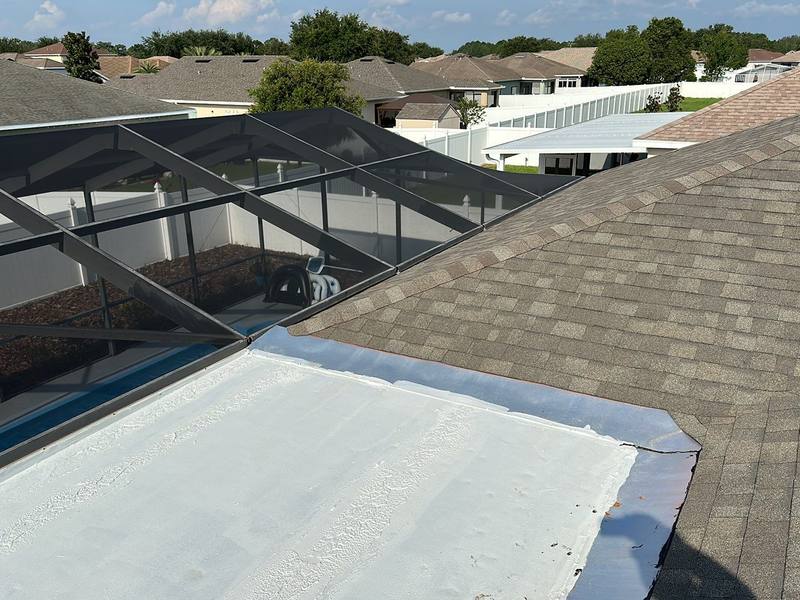 completed roofing project in Spring Hill FL