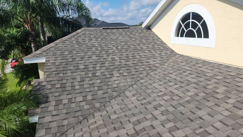 completed roofing project in Tampa FL