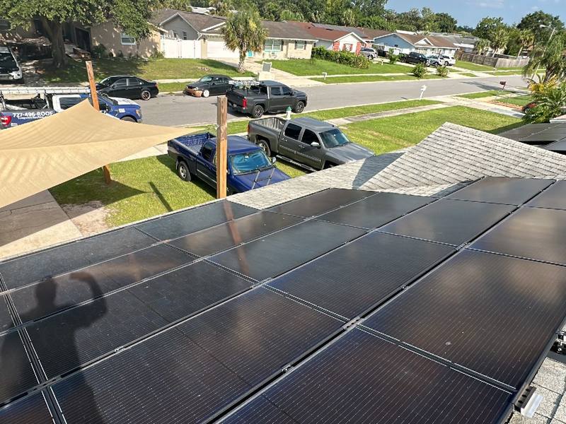roofing project near Murdock Blvd in Orlando