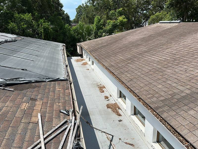 residential roof replacement by Hloska Roofing in Clearwater