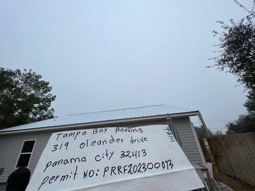 residential roof replacement by Hloska Roofing in Panama City