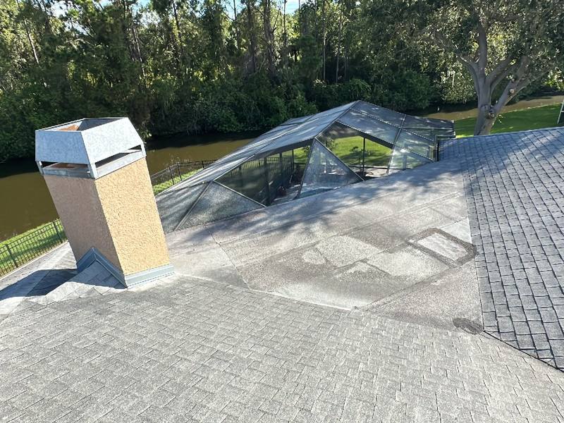 completed roofing project in Tampa FL