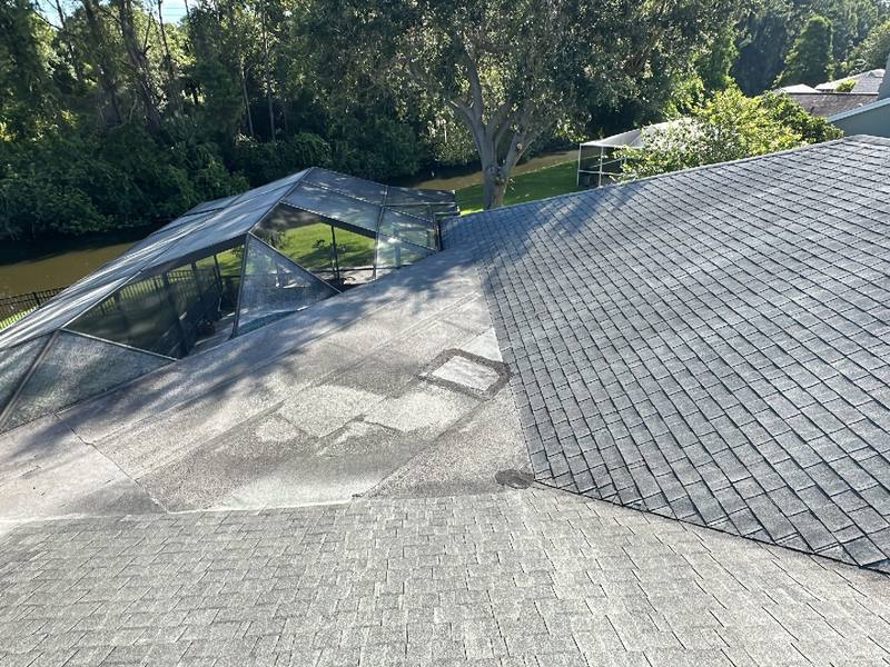residential roof replacement by Hloska Roofing in Tampa