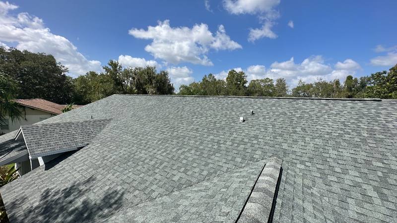 completed roofing project in Land O' Lakes FL