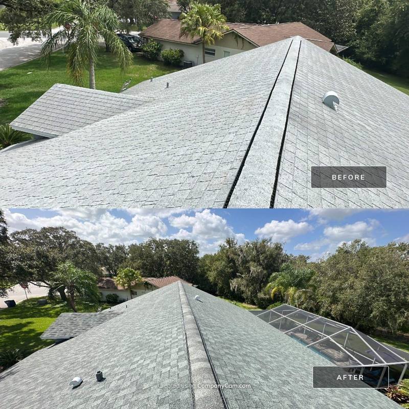 roofing project near Woodglen Ave in Land O' Lakes