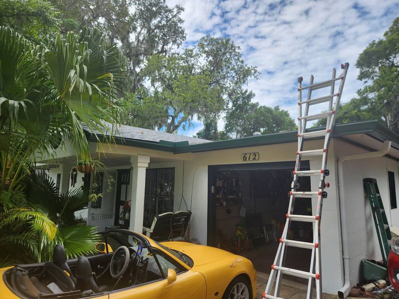 residential roof replacement by Hloska Roofing in Daytona Beach