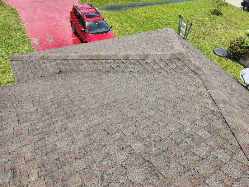 roofing project near SW Dorchester St in Port St. Lucie