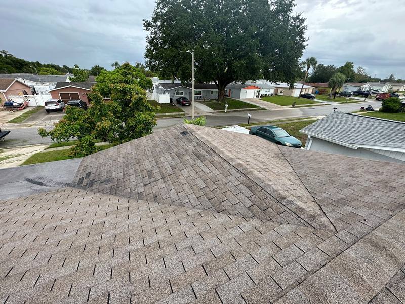 roofing project near Bandura Ave in New Port Richey