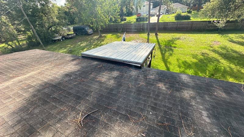 completed roofing project in Hudson FL