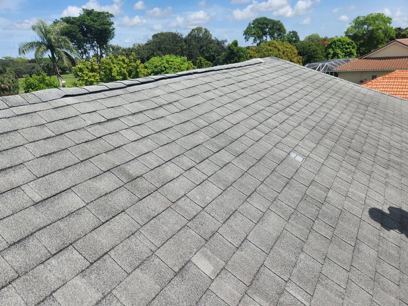 completed roofing project in Royal Palm Beach FL