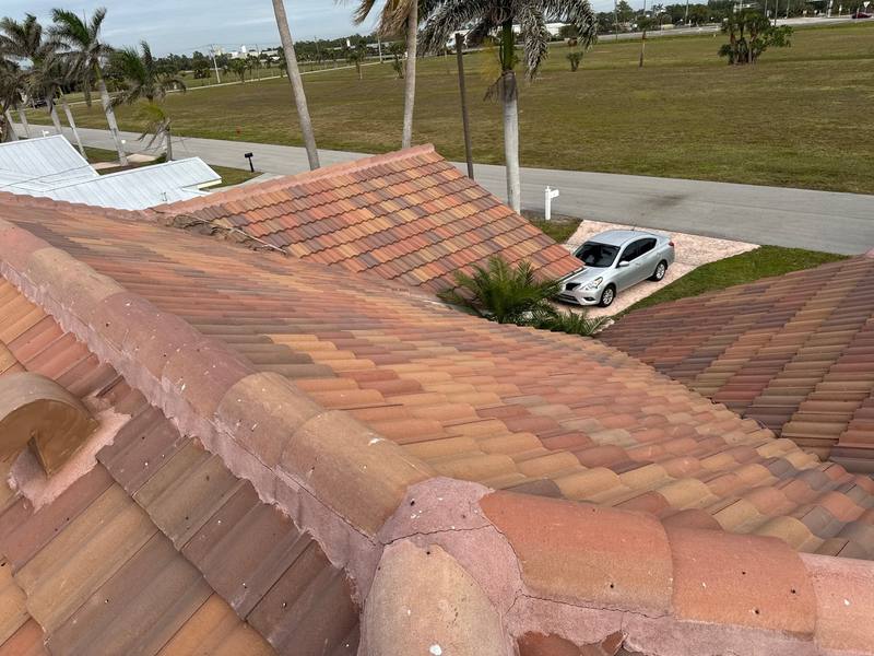 completed roofing project in Punta Gorda FL