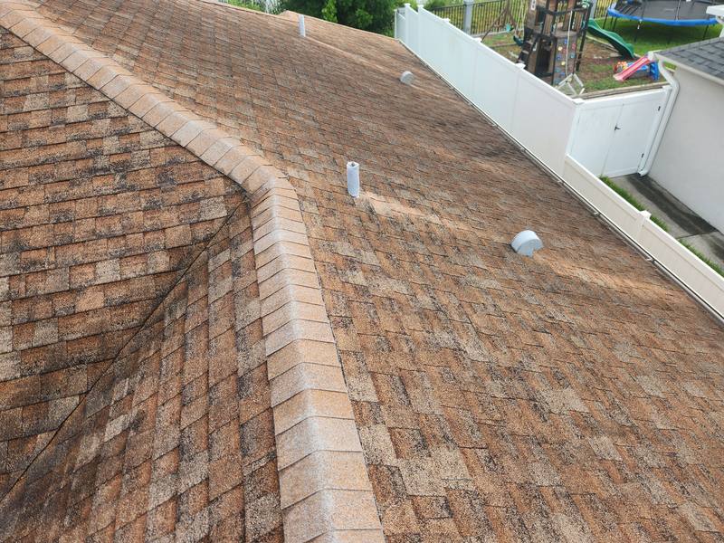 completed roofing project in Largo FL