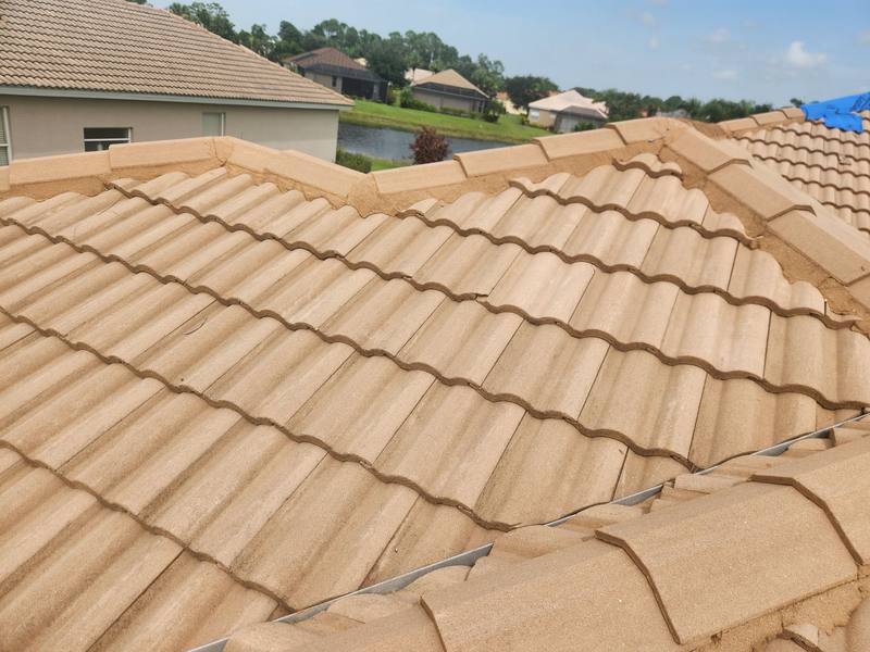 residential roof replacement by Hloska Roofing in Lehigh Acres