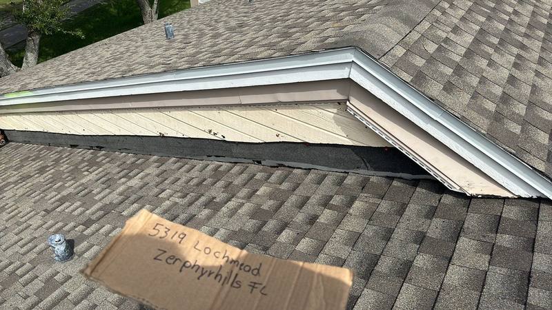 completed roofing project in Zephyrhills FL