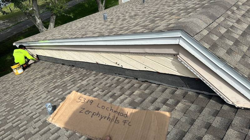 residential roof replacement by Hloska Roofing in Zephyrhills