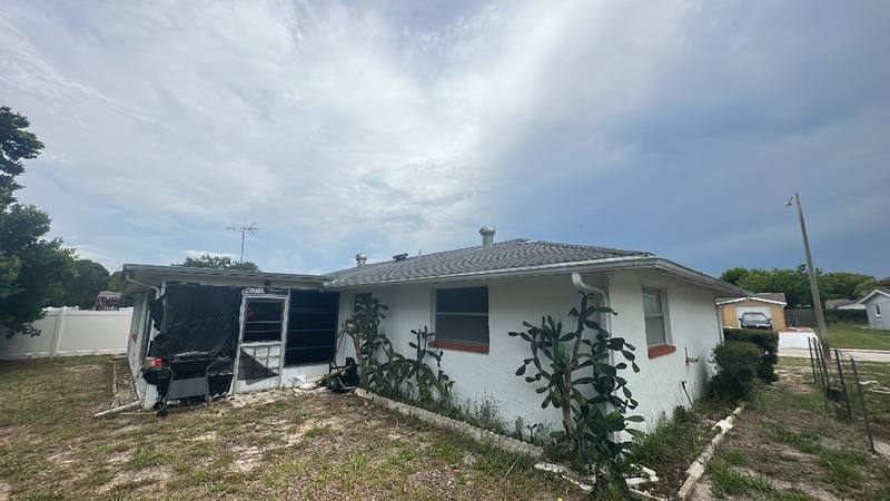 completed roofing project in Port Richey FL