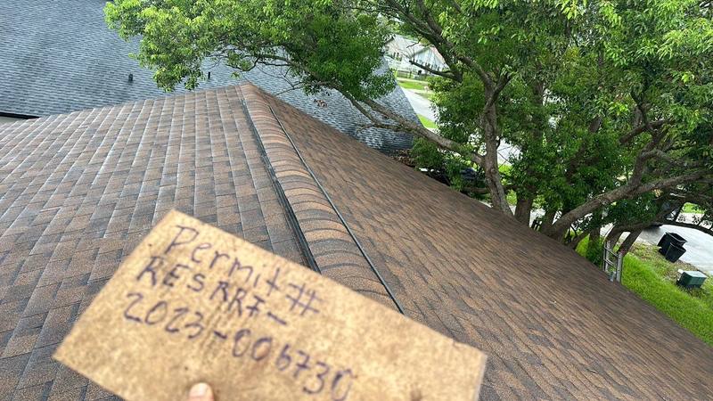 residential roof replacement by Hloska Roofing in Land O' Lakes