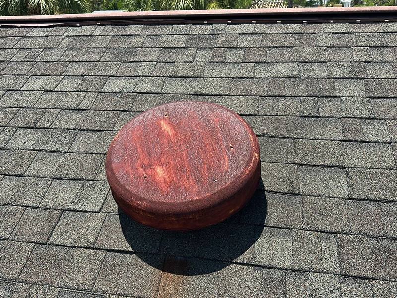 completed roofing project in Naples FL