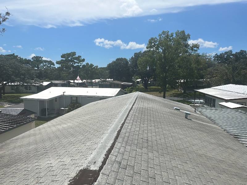 residential roof replacement by Hloska Roofing in Brooksville