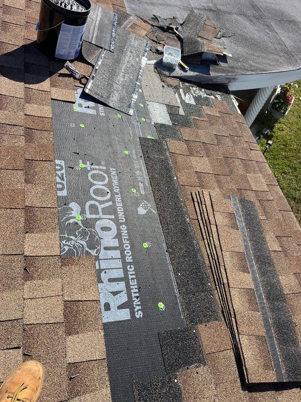 roofing project near Dawn Ln in Holiday