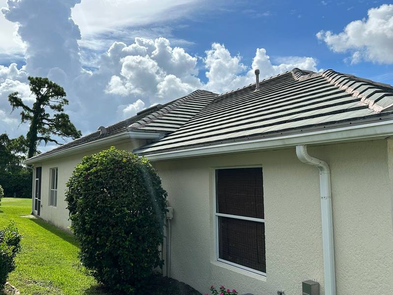 residential roof replacement by Hloska Roofing in Spring Hill