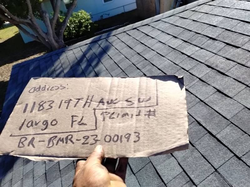 residential roof replacement by Hloska Roofing in Largo