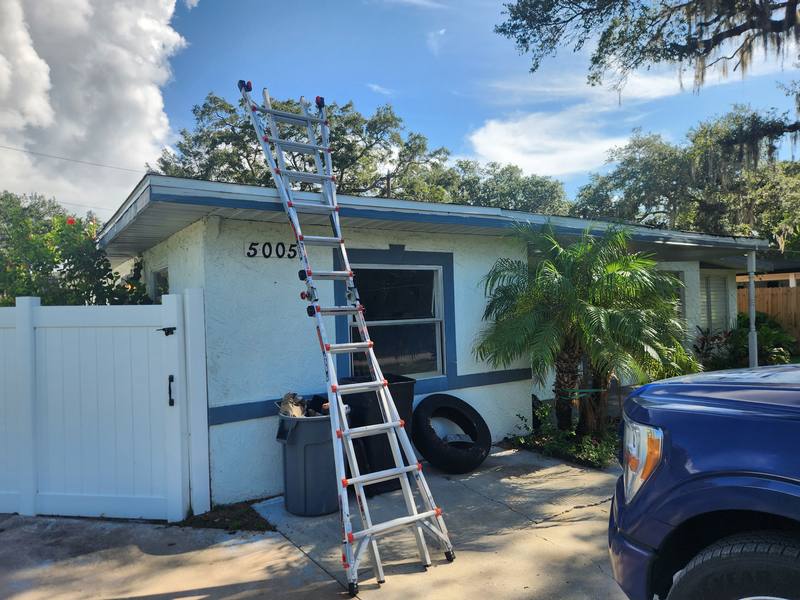 residential roof replacement by Hloska Roofing in New Port Richey