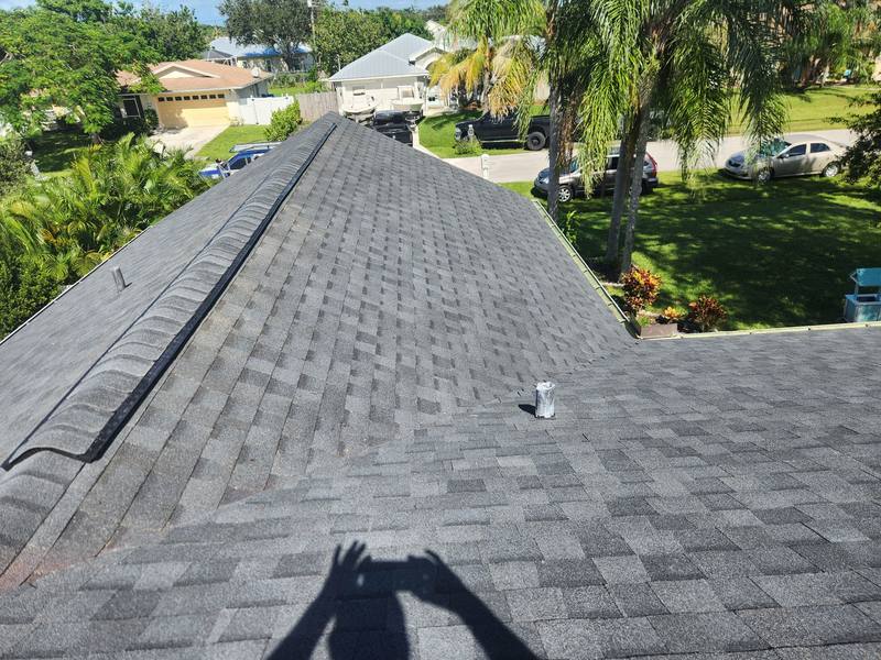 residential roof replacement by Hloska Roofing in Port St. Lucie