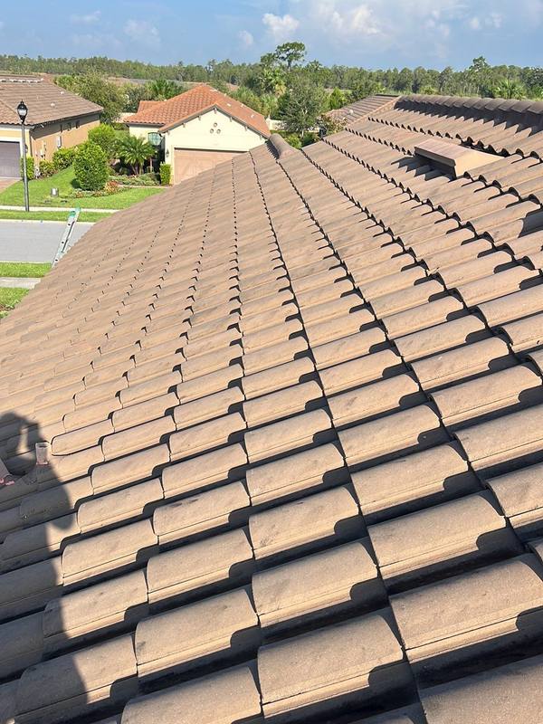 completed roofing project in Odessa FL